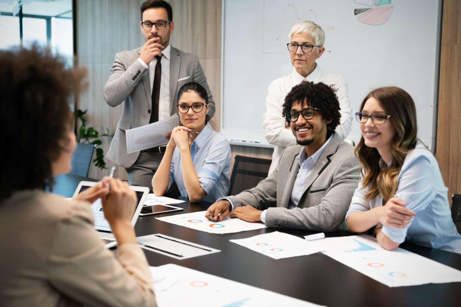 Group,Of,Business,People,Working,Together,,Brainstorming,In,Office